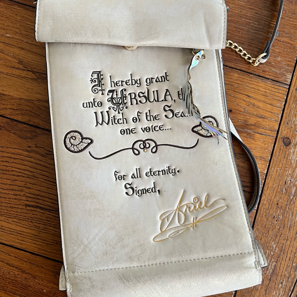 Danielle Nicole Little Mermaid Ursula Scroll Backpack